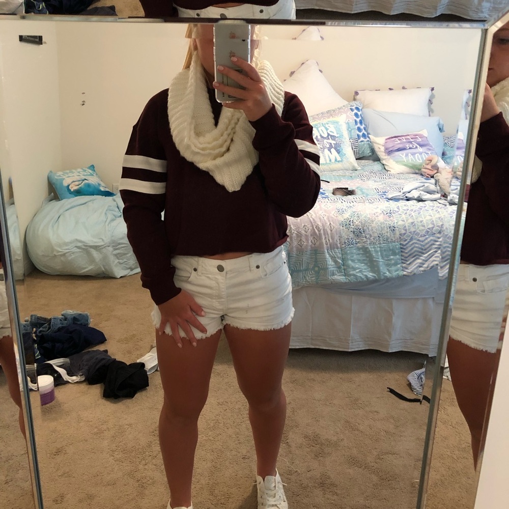 White shorts